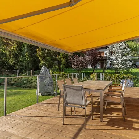 Bergpanorama Mit Sauna & Grossem Garten 아파트 *