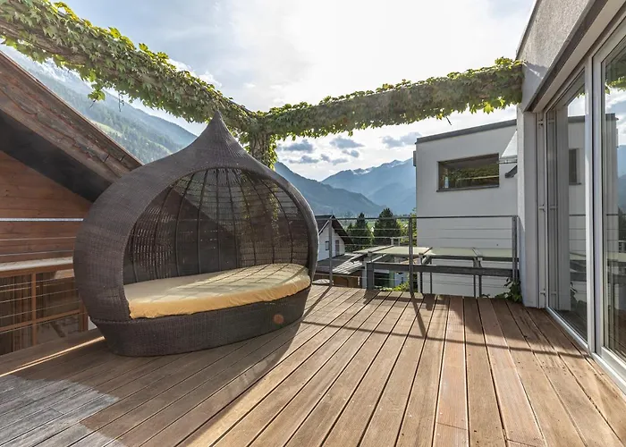 Bergpanorama Mit Sauna & Grossem Garten